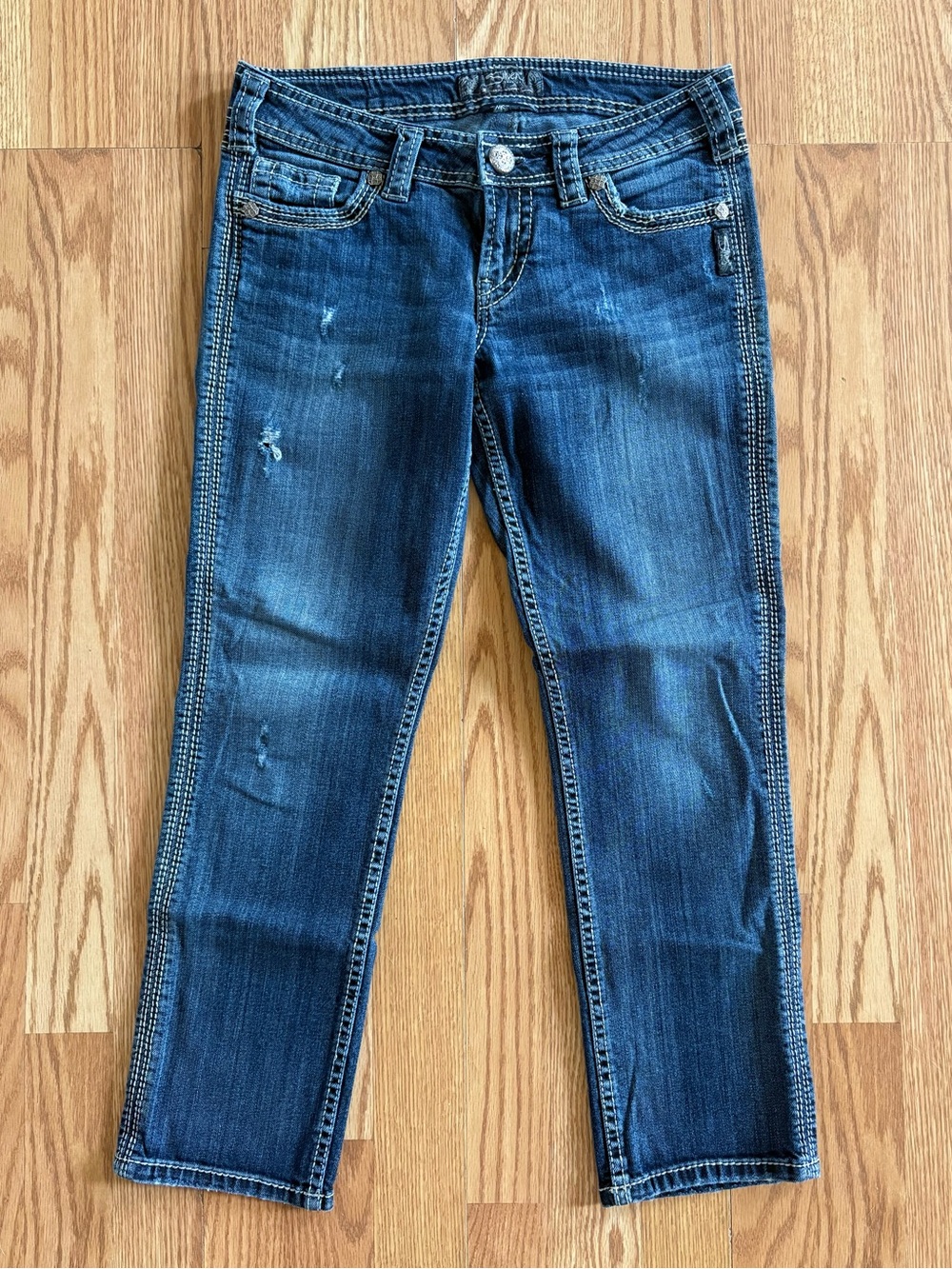 Silver Jeans Co. Twisted Capri